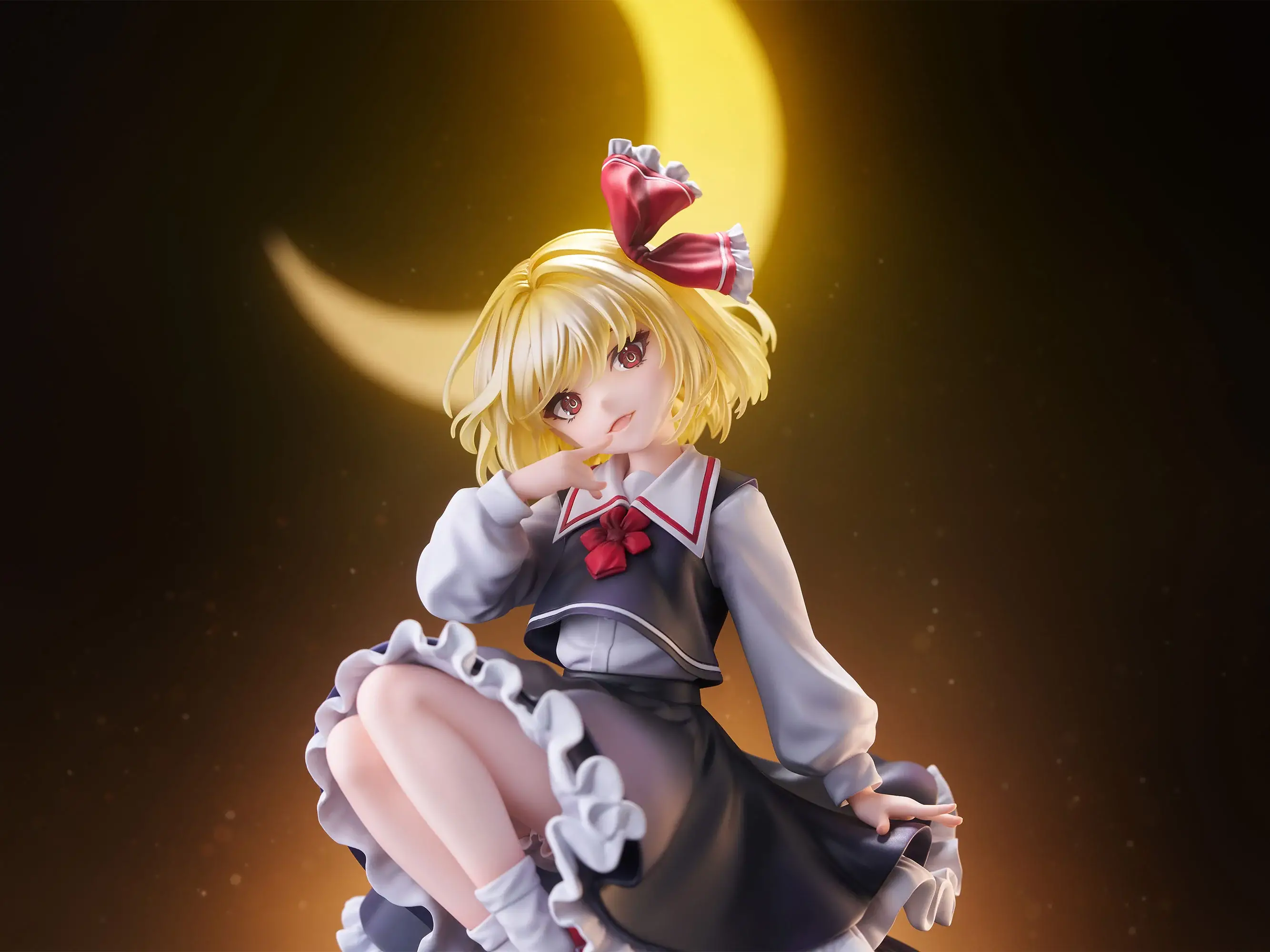 Figurine Rumia illustration by Uoozan de Touhou Project par F:NEX, échelle 1/7, hauteur 240 mm